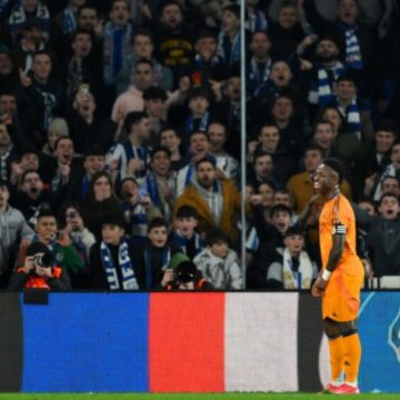 Vini Jr é alvo de racismo em jogo da Copa do Rei