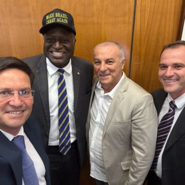 Rogério Faedo participa de Seminário do PL e reencontra velhos amigos