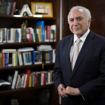 Temer elogia Hugo Motta e reforça papel do STF na preservação da democracia durante evento em Boston