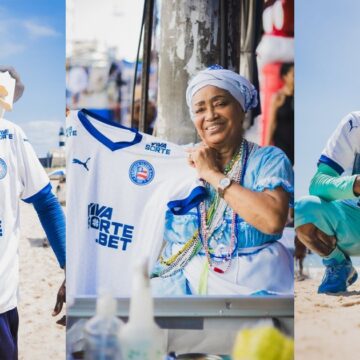 Bahia celebra Dia do Trabalhador com homenagem a torcedores de diversas profissões em Salvador