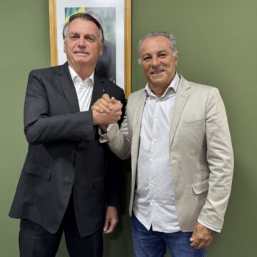 Rogério Faedo se reúne com Bolsonaro em Brasília e fortalece pré-candidatura a deputado federal