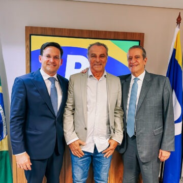 Rogério Faedo se reúne com lideranças do PL em Brasília e avança nas articulações para 2026