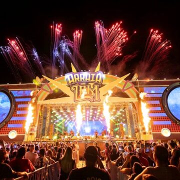 Multidão lota segunda noite do Arraiá de LEM com shows de Zé Felipe, Desejo de Menina e Elvis Elan