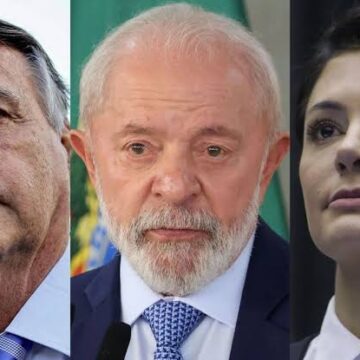 Lula aparece em empate técnico com Bolsonaro e Michelle em simulações para 2026, aponta Paraná Pesquisas