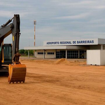 Aeroporto de Barreiras inicia obras de modernização com investimento de R$66 milhões