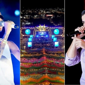 Mais de 64 mil pessoas lotam a terceira noite do Arraiá de LEM com show emocionante de Zé Neto & Cristiano