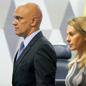 Alexandre de Moraes critica sanção dos EUA contra sua esposa e fala em “violação do Direito Internacional”