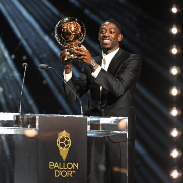 Dembélé conquista a Bola de Ouro 2025 e desbanca estrelas do futebol mundial