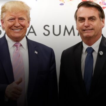 Trump pode visitar Bolsonaro em Brasília, dizem aliados