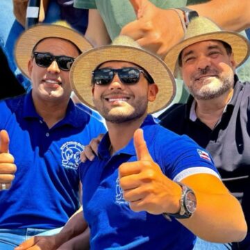 Alan Sanches prestigia XXVII Festa do Vaqueiro e 1ª Feira Agropecuária em Várzea do Cerco ao lado do prefeito Acácio Teles