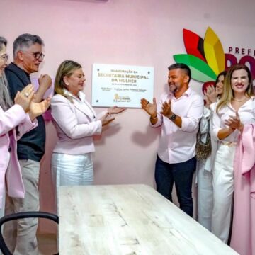 Inauguração da Secretaria da Mulher consolida apoio de Jânio Natal a Dra. Raissa Soares em Porto Seguro