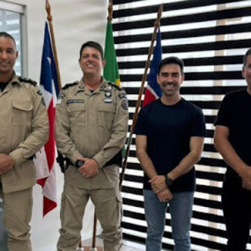 Luís Eduardo Magalhães fortalece parceria com o 27º Batalhão da Polícia Militar