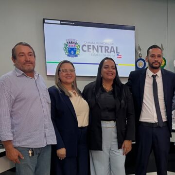 Chapa de oposição é registrada para disputar a Presidência da Câmara de Central