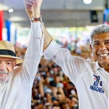 Com presença de Lula, PT lança Jerônimo Rodrigues como candidato ao governo da Bahia