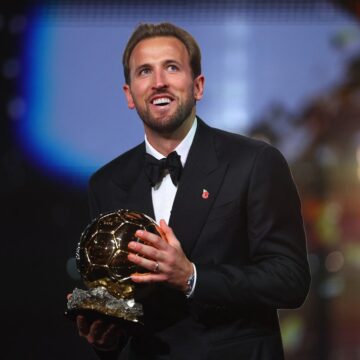 Bola de Ouro 2026: Harry Kane é eleito o melhor jogador do mundo