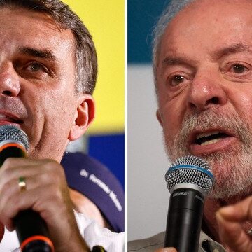 Datafolha: Flávio Bolsonaro, 49%; Lula, 45%